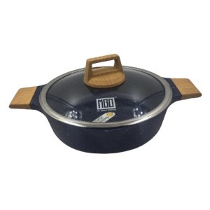 JOGO DE PANELA DE ALUMÍNIO GRANITO 13PCS