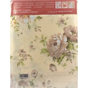 TOALHA DE MESA 100% POLYESTER VINTAGE 150X180