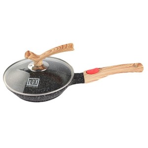 FRIGIDEIRA DE ALUMINIO REVESTIMENTO CERÂMICO 24CM